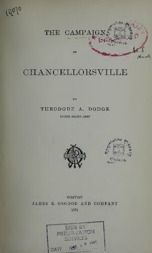 ﻿کمپین Chancellorsville