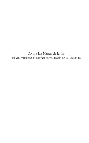 ﻿در برابر موزهای خشم: ماتریالیسم فلسفی به عنوان یک نظریه ادبیات