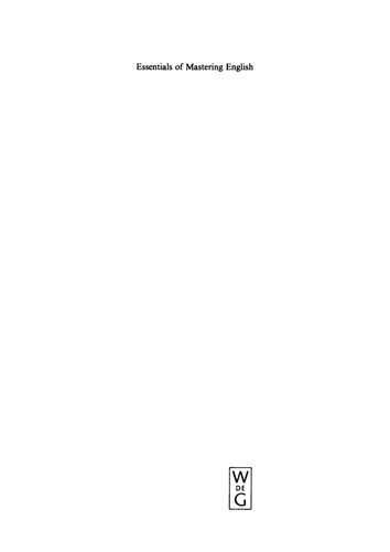 ﻿ملزومات تسلط بر زبان انگلیسی: گرامر مختصر