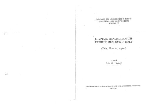 ﻿مجسمه های درمانی مصر در سه موزه در ایتالیا