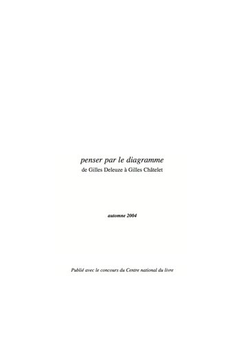 ﻿نظریه، ادبیات، آموزش، شماره 22
تفکر بر اساس نمودار، از ژیل دلوز تا ژیل شاتله