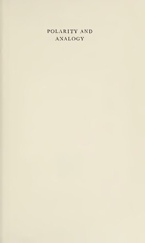 ﻿قطبیت و قیاس: دو نوع استدلال در اندیشه یونانی اولیه