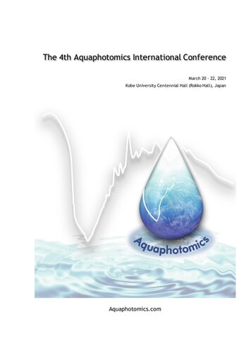 ﻿چهارمین کنفرانس بین المللی Aquaphotomics