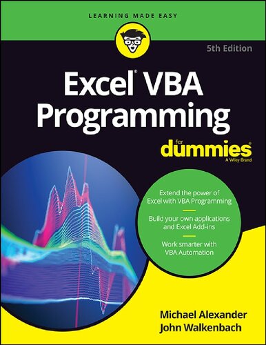 ﻿برنامه نویسی Excel VBA برای Dummies نسخه 5