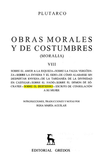 ﻿Moralia VIII - 08 - درباره تبعید