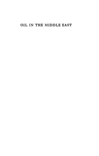 ﻿نفت در خاورمیانه: کشف و توسعه آن (ویرایش دوم)