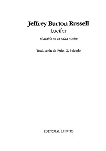 ﻿لوسیفر: شیطان در قرون وسطی