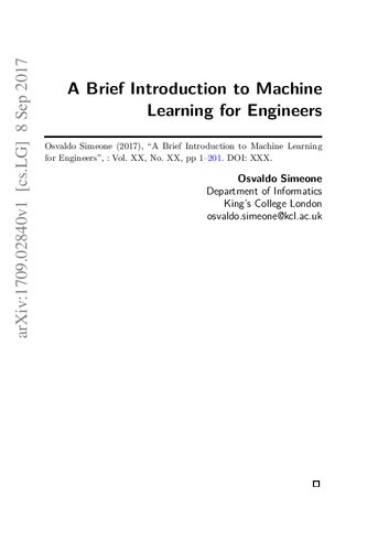 ﻿معرفی مختصر یادگیری ماشین برای مهندسان