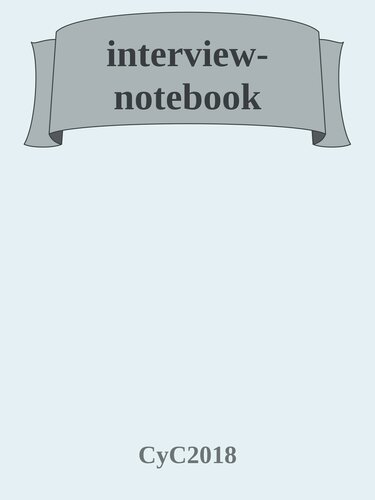 ﻿یادداشت های مطالعه CyC2018 CS 20181106