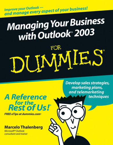 مدیریت کسب و کار شما با Outlook 2003 برای Dummies