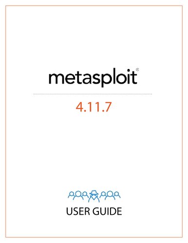 ﻿راهنمای کاربر Metasploit