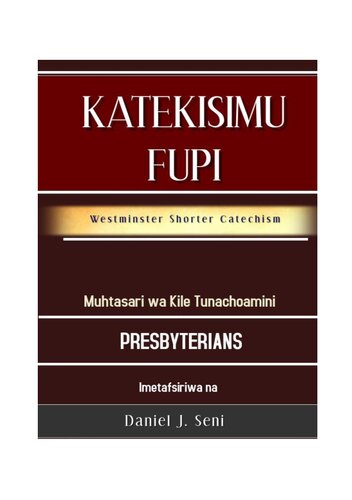 ﻿WESTMINSTER SORTER CATECHISM به زبان انگلیسی