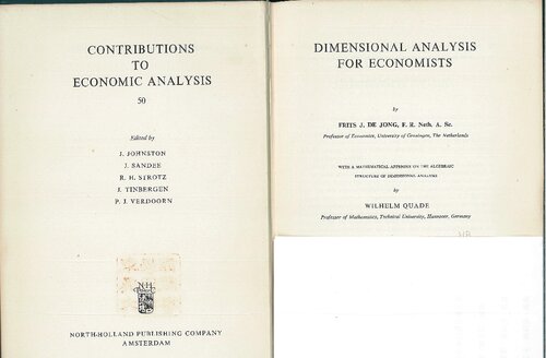 ﻿تحلیل ابعادی برای اقتصاددانان