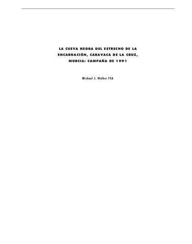 ﻿خاطرات باستان شناسی منطقه مورسیا