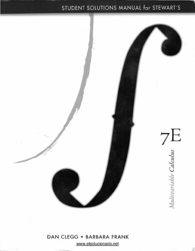 ﻿راهنمای راه حل های دانشجویی برای حساب دیفرانسیل و انتگرال چند متغیره