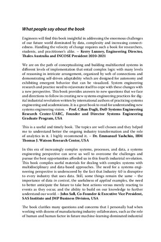 ﻿مهندسی سیستم ها در انقلاب صنعتی چهارم: داده های بزرگ، فناوری های جدید و مهندسی سیستم های مدرن