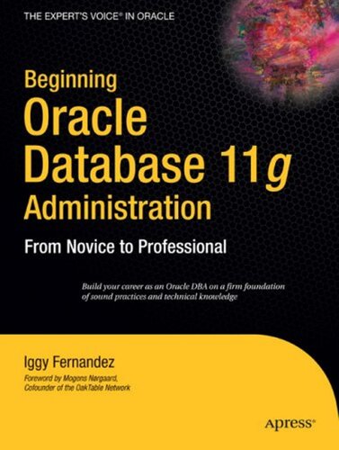 ﻿شروع مدیریت پایگاه داده Oracle 11g: از مبتدی تا حرفه ای