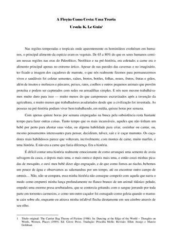 ﻿داستان به عنوان یک سبد