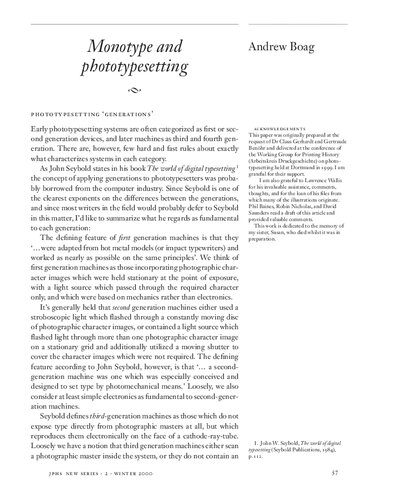 ﻿Monotype و Phototypetting