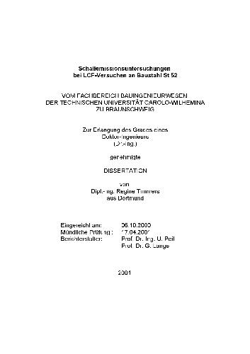 Schallemissionsuntersuchungen be LCF-Versuchen an Baustahl خیابان 52