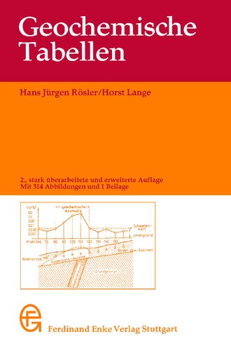 ﻿جداول ژئوشیمیایی