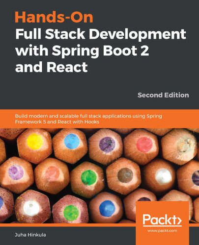 ﻿توسعه کامل پشته دستی با Spring Boot 2 و React