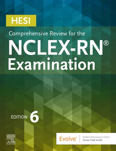 ﻿بررسی جامع HESI برای NCLEX-RN Examination ویرایش ششم