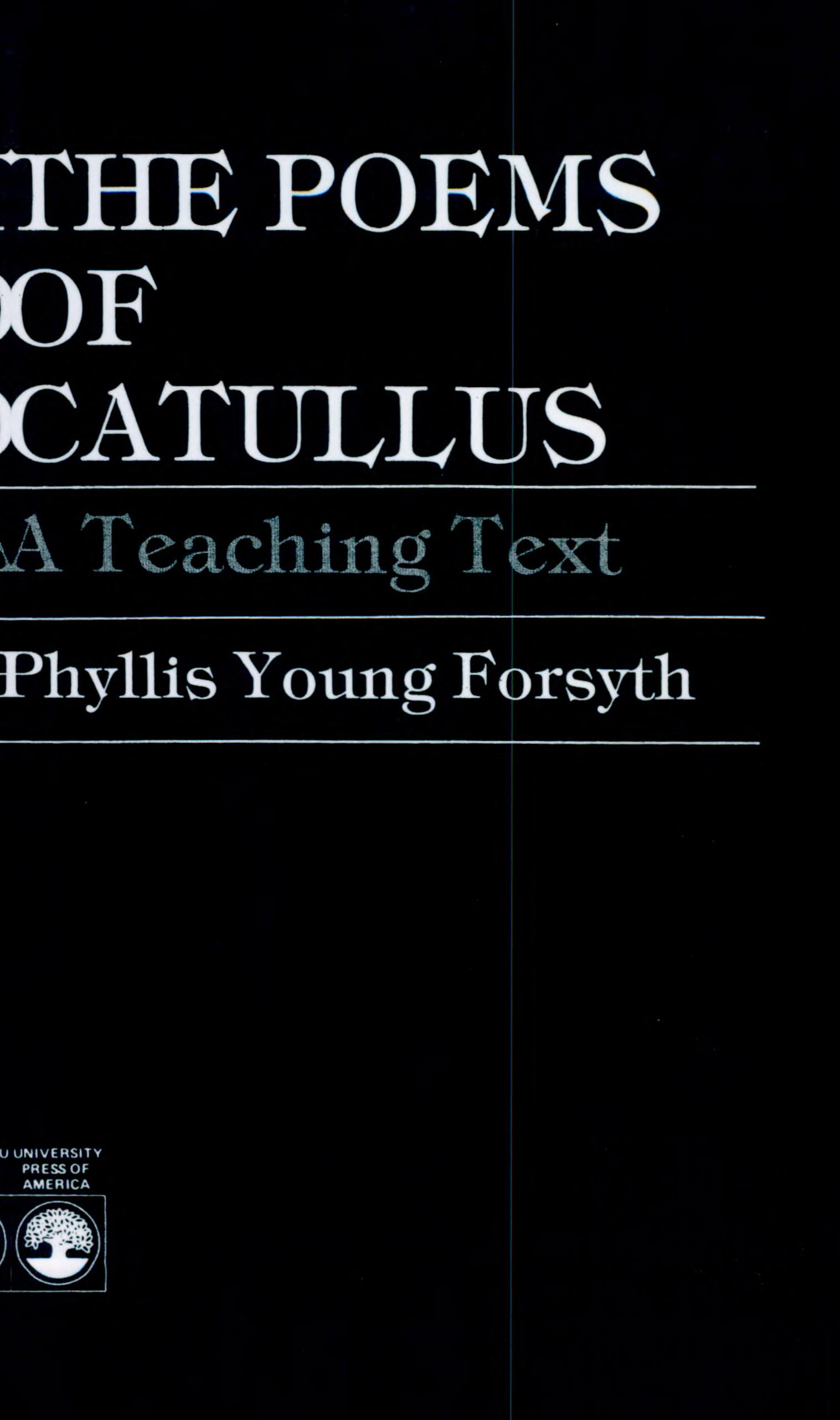 ﻿اشعار کاتولوس: یک متن آموزشی