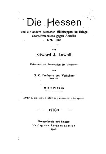 ﻿هسی ها و دیگر نیروهای کمکی آلمان در جنگ بریتانیای کبیر علیه آمریکا 1776-1783