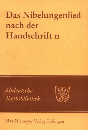 ﻿Nibelungenlied بر اساس نسخه خطی شماره: ms. 4257 کتابخانه دولتی و دانشگاه هسین درمشتات