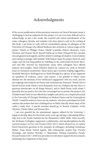 ﻿تخیل مستند در ادبیات قرن بیستم فرانسه: نوشتن با واقعیت ها