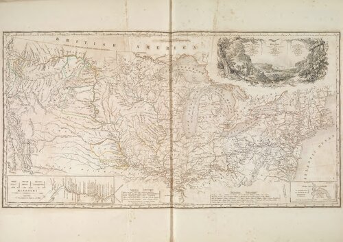 ﻿سفر به داخل آمریکای شمالی در سال های 1832 تا 1834