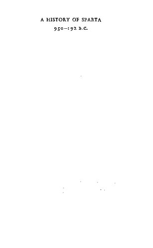 ﻿تاریخ اسپارت 950-192 پ.م.