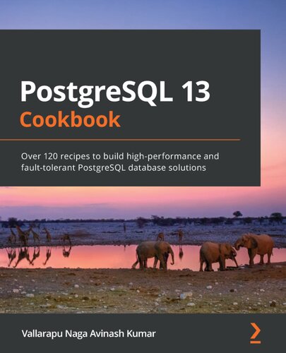﻿PostgreSQL 13 Cookbook: بیش از 120 دستور العمل برای ساخت راهکارهای پایگاه داده PostgreSQL با کارایی بالا و تحمل خطا