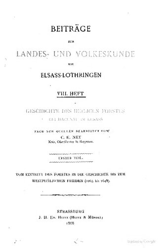 ﻿تاریخچه جنگل مقدس در نزدیکی هاگناو در آلزاس