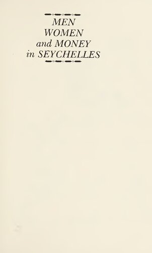 ﻿مردان ، زنان و پول در سیشل