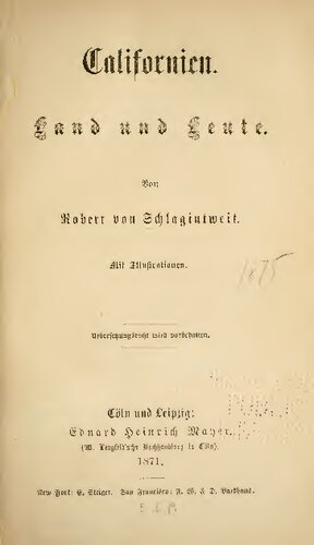 ﻿کالیفرنیا. کشور و مردم