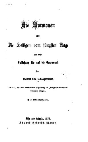 ﻿مورمون ها یا قدیسان روز آخر از مبدأ تا امروز