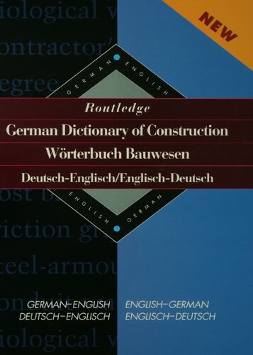 ﻿Routledledge Almerd Dictionary of Construction Word Book