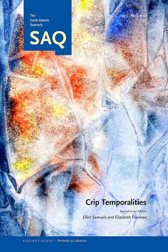 ﻿Crip Temporalities