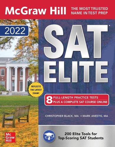﻿McGraw-Hill Education SAT Elite 2022