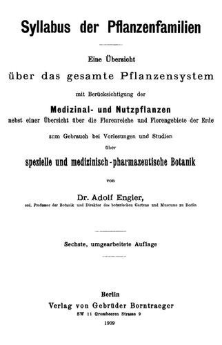 ﻿برنامه درسی در Pflanzenfamilien.