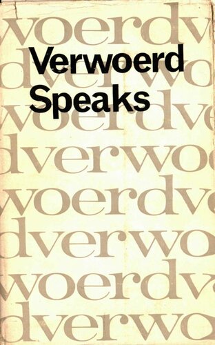 ﻿Verwoerd Speaks: Speeches 1948-1966