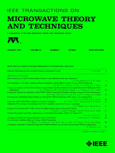 ﻿IEEE MTT-V054-I01 (2006-01)