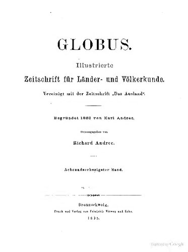﻿کره زمین. مجله مصور برای مطالعات منطقه ای و قوم نگاری