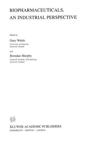 ﻿بیوداروها، دیدگاه صنعتی