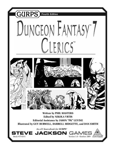 ﻿GURPS ویرایش چهارم. Dungeon Fantasy 7. روحانیون