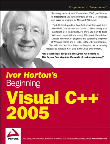﻿Ivor Horton’s Beginning Visual C 2005 (برنامه نویس به برنامه نویس)