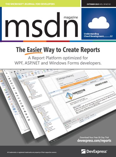 ﻿اکتبر 2015 ، Voleme 30 ، شماره 10
مجله MSDN