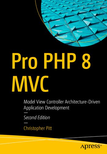 ﻿PRO PHP 8 MVC: توسعه برنامه مبتنی بر معماری کنترلر نمای مدل.